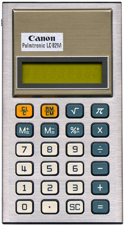 Canon Palmtronic LC-82M