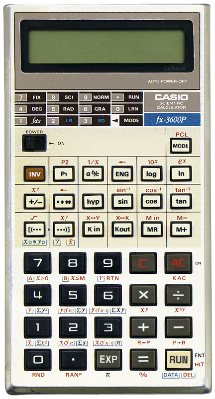 CASIO fx-3600P