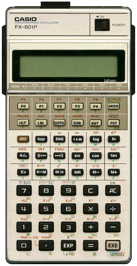 CASIO FX-601P