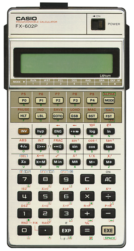 CASIO FX-602P