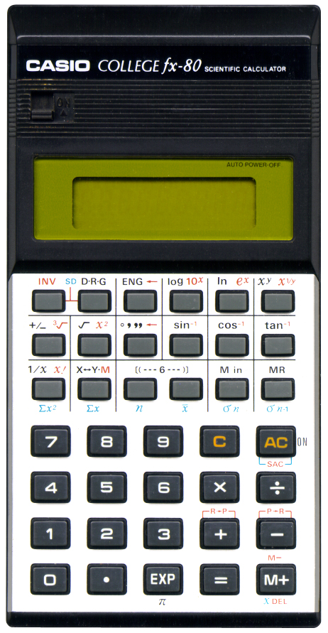 CASIO fx-80