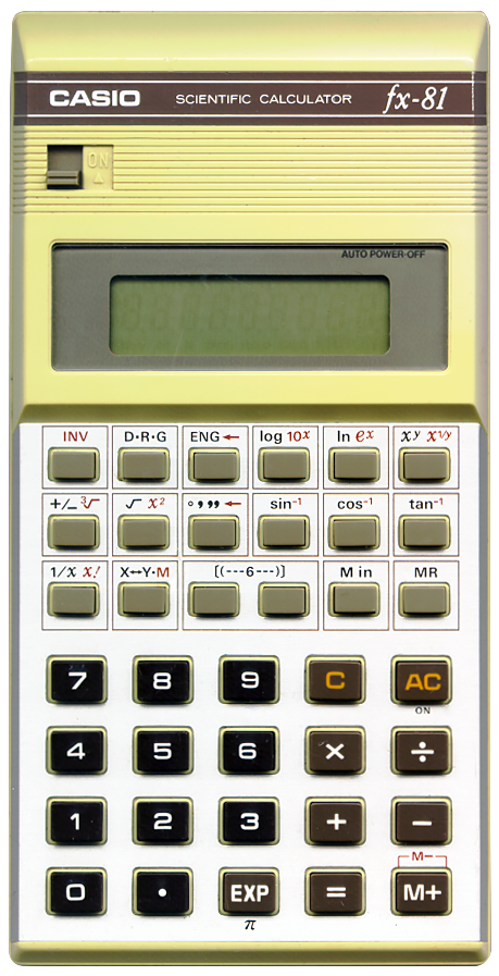 CASIO fx-81