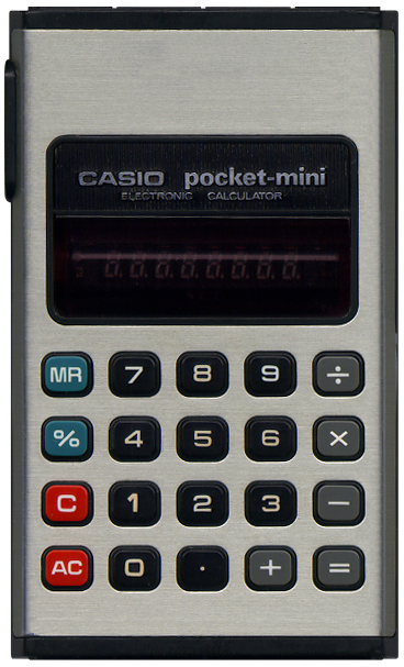 CASIO pocket-mini