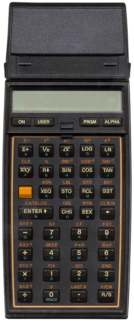 HP 41CV with card reader