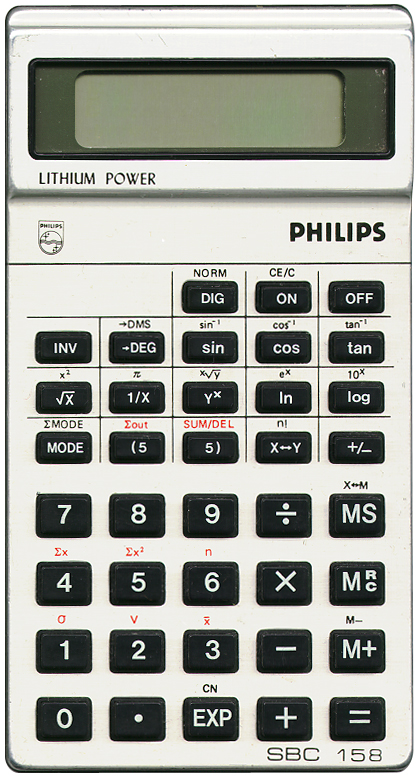 PHILIPS SBC 158