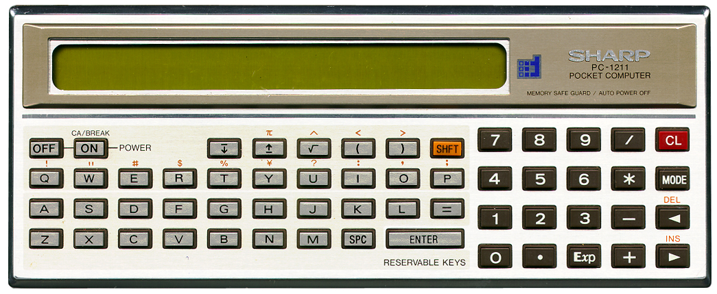 SHARP PC-1211