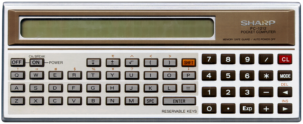 SHARP PC-1212