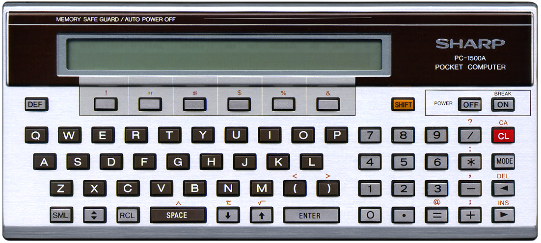 SHARP PC-1500A
