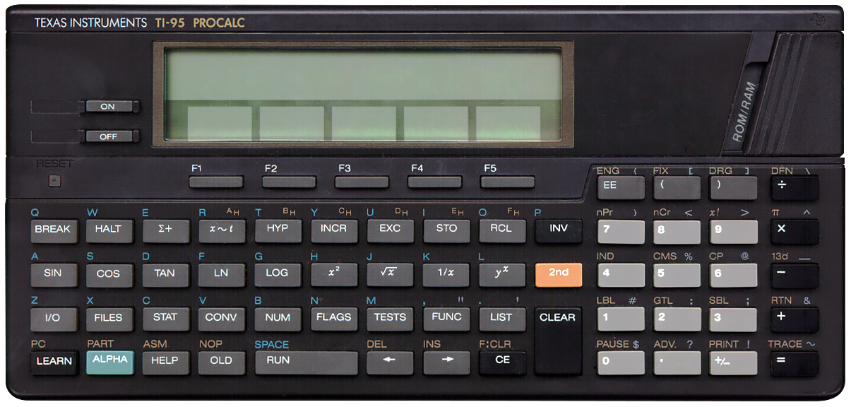 TI-95 PROCALC